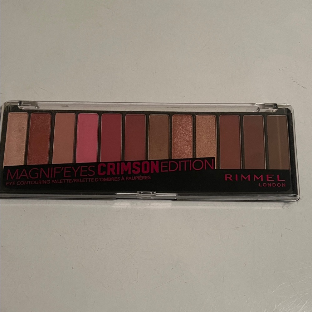 3/$25- Rimmel London Magnif'eyes Crimson Edition Eyeshadow Palette